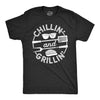 Chillin' And Grillin' Men's Tshirt