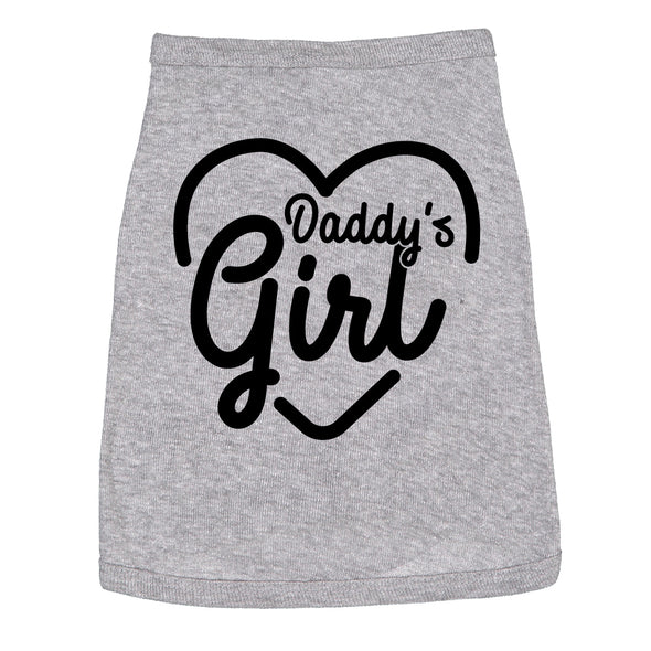 Dog Shirt Daddys Girl Cute Clothes For Family Pet