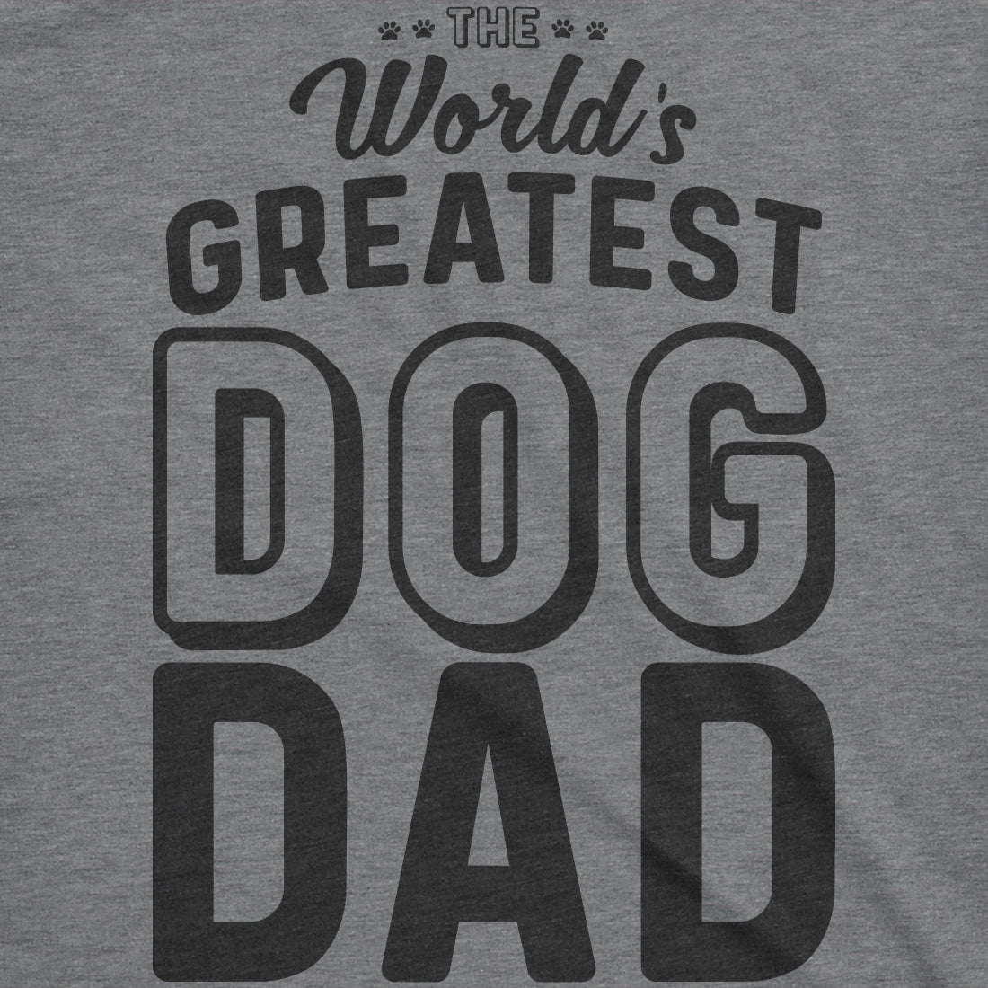 World's Greatest Dog Dad Men's Tshirt