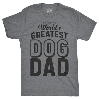 World's Greatest Dog Dad Men's Tshirt