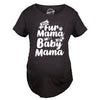 Maternity From Fur Mama To Baby Mama Tshirt Cute Pet Dog Pregnancy Tee