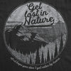 Womens Get Lost In Nature Tshirt Cool Outdoor Adventure Tee For Ladies