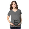 Maternity If You Are Reading This Don’t Touch The Belly Pregnancy Tshirt