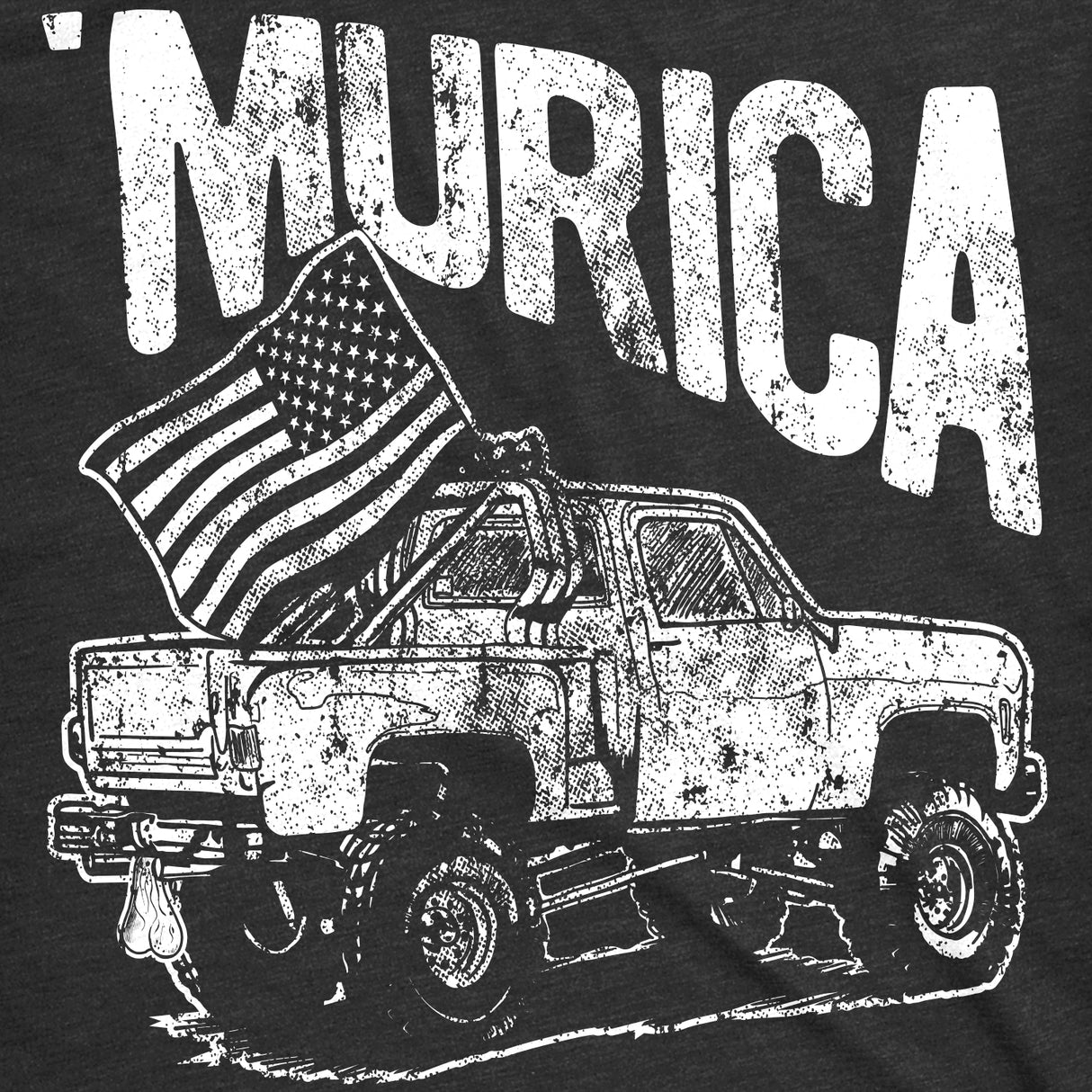 Murica Truck Men's Tshirt