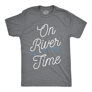 On River Time Men's Tshirt