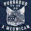 Purroud To Be An Ameowican Men's Tshirt