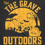 Visit The Grave Outdoors Men's Tshirt