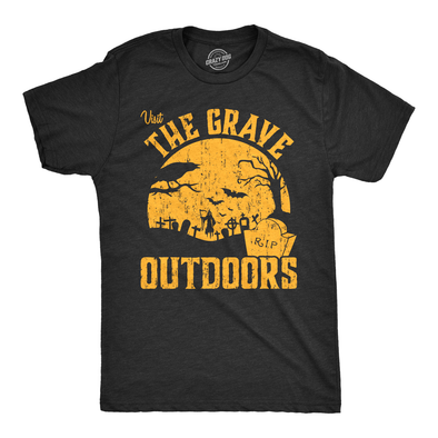 Visit The Grave Outdoors Men's Tshirt