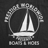 Womens Prestige Worldwide T shirt Funny Cool T shirts Hilarious Novelty Tees