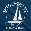 Womens Prestige Worldwide T shirt Funny Cool T shirts Hilarious Novelty Tees