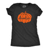 Womens Auntie Pumpkin Tshirt Funny Family Halloween Tee