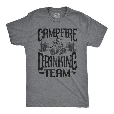 Campfire Drinking Team Men's Tshirt