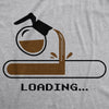 Womens Coffee Loading Tshirt Funny Coffee Computer Loading Screen Tee