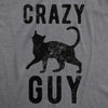 Crazy Cat Guy Men's Tshirt