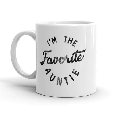 Favorite Auntie Coffee Mug Funny Niece Nephew Aunt Ceramic Cup-11oz