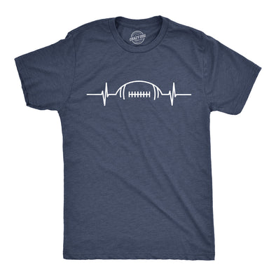 Football Heart Rate Men's Tshirt