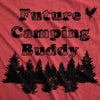 Maternity Future Camping Buddy Pregnancy Tshirt Cute Outdoors Tee