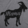 Womens Mama Goat Tshirt Funny Farm Animal Mothers Day Mom Tee