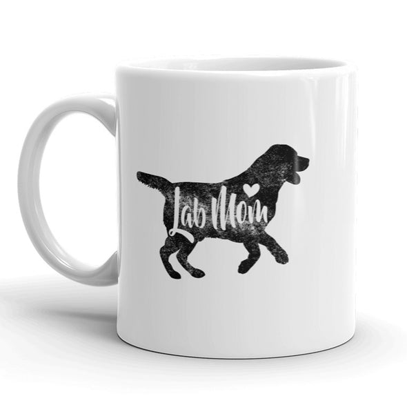 Lab Mom Mug Cute Dog Lover Coffee Cup - 11oz