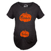 Maternity Mama And Baby Pumpkin Tshirt Cute Family Halloween Pregnancy Tee