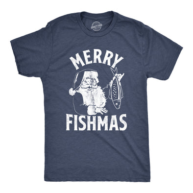 Merry Fishmas Men's Tshirt