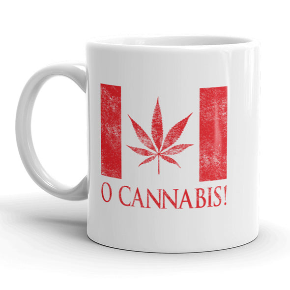 O Cannabis Mug Funny Marijuana Canada 420 Coffee Cup - 11oz