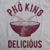 Womens Pho King Delicious Tshirt Funny Vietnamese Noodles Tee