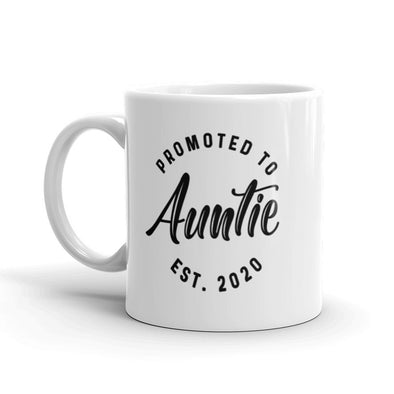 Promoted To Auntie 2020 Coffee Mug-11oz