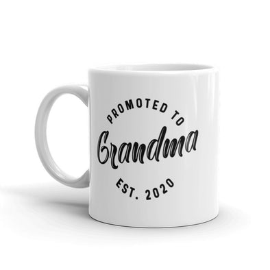 Promoted To Grandma 2020 Coffee Mug Funny Grandmother Ceramic Cup-11oz
