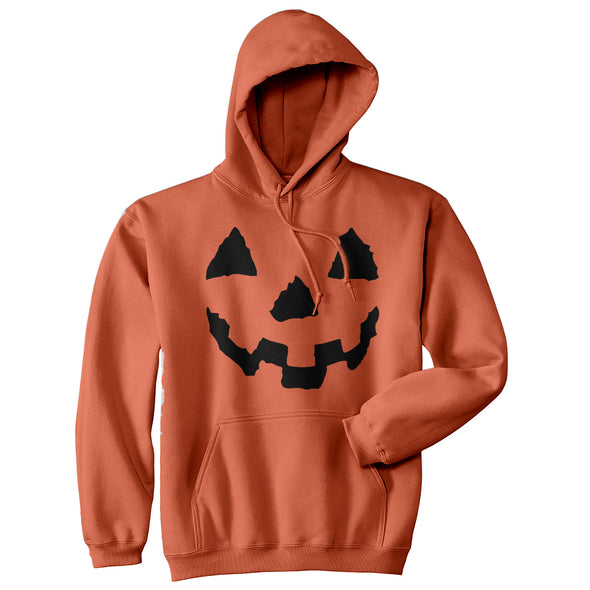 Unisex Pumpkin Face Hoodie Funny Jack-O-Lantern Halloween Hooded Sweatshirt