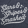 Stars, Stripes And Smashed Men's Tshirt