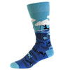 Mens Eat Sleep Fish Repeat Socks Funny Cool Novelty Fishing Crazy Gift Idea For Dad