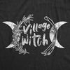 Womens Village Witch Tshirt Funny Halloween Tee