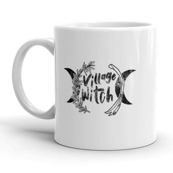 Village Witch Coffee Mug Funny Halloween Ceramic Cup-11oz