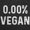 0.00% Vegan Men's Tshirt