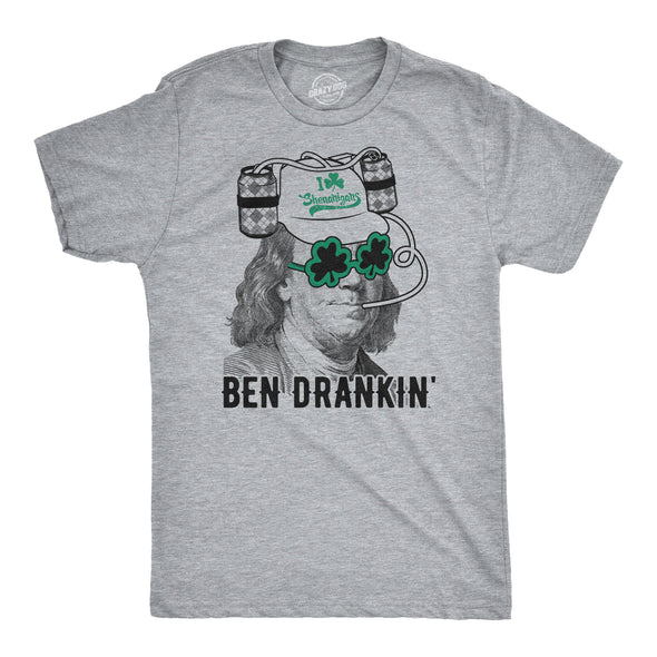 Ben Drankin' St. Patrick's Day Men's Tshirt