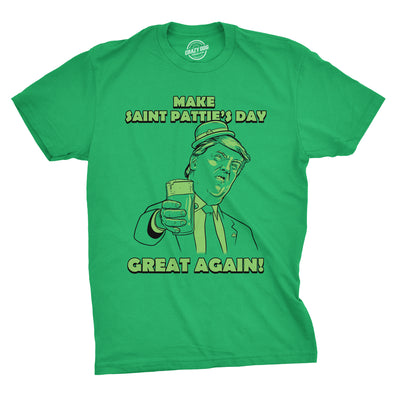 Make St. Pattie's Day Great Again Men's Tshirt