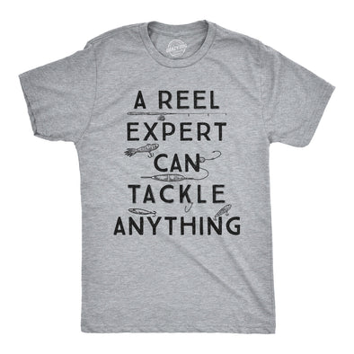 A Reel Expert Can Tackle Anything Men's Tshirt