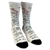 Men's Find X Socks Funny Nerdy Math Science Sarcastic Graphic Novelry Footwear