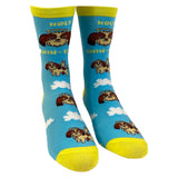 Women's Holy Shih-Tzu Socks Funny Pet Puppy Dog Animal Lover Angel Graphic Novelty Footwear