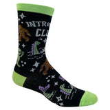 Women's Introverts Club Socks Funny Day Dreamer Loner Unicorn UFO Footwear