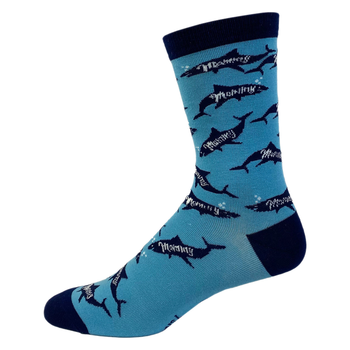 Women's Mommy Shark Socks Funny Viral Song Mothers Day Fish Graphic Novelty Footwear