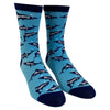 Women's Mommy Shark Socks Funny Viral Song Mothers Day Fish Graphic Novelty Footwear