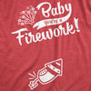 Maternity Baby You're A Firework Tshirt Funny Celebration Tee