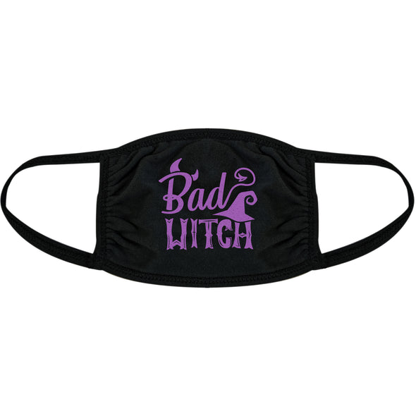 Bad Witch Face Mask Funny Spooky Halloween Party Nose And Mouth Covering