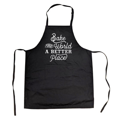 Bake The World A Better Place Cookout Apron