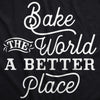 Bake The World A Better Place Cookout Apron