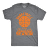 Mens Basketball Is My Favorite Season Tshirt Funny Hoops Sports Novelty Tee