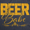 Womens Beer Babe Tshirt Funny Brew Pub IPA Craft Beer Drinking Graphic Tee