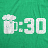 Womens Beer Thirty T Shirt Funny Drinking Saint Patricks Day Sarcastic Irish Tee